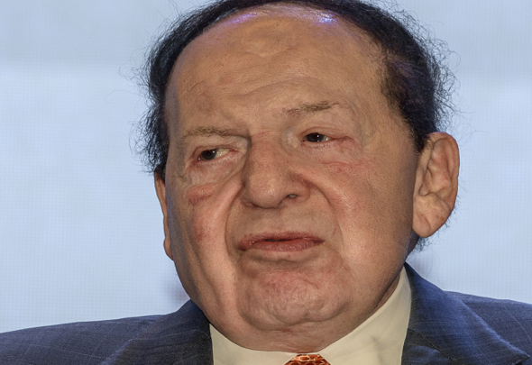 Sheldon Adelson - Villain of the year!