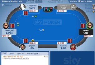 Sunday Specials: £500-added Sky Poker tourney